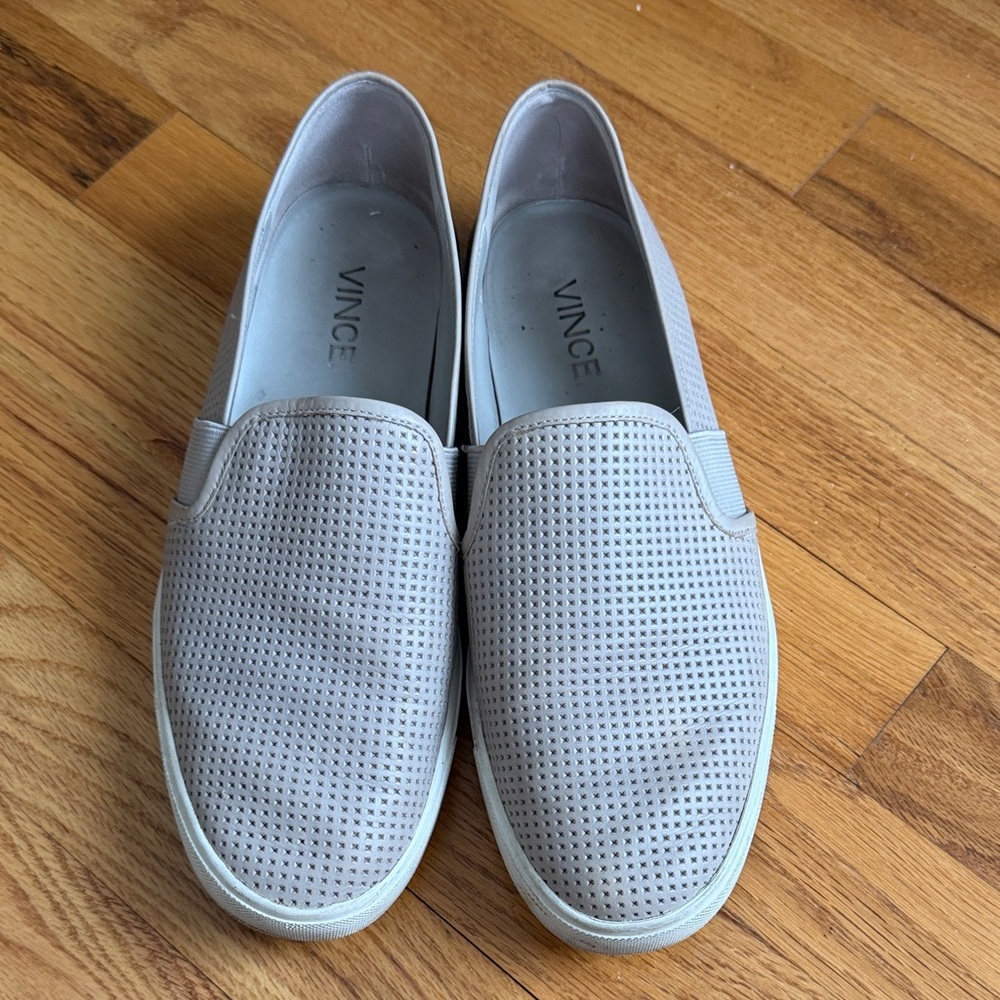 Vince Blair Perforated Slip-Ons